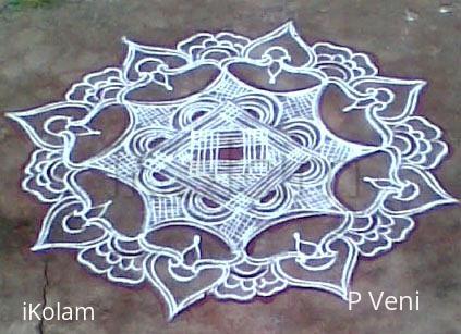 Rangoli: Aadi Friday Kolam