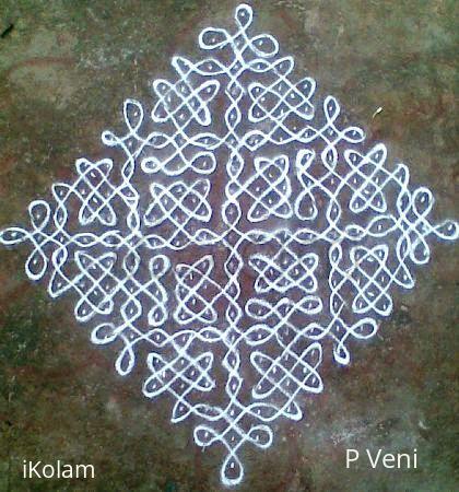 Rangoli: Sikku kolam - 33