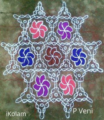 Rangoli: Sikku Kolam - 48