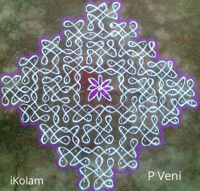 Rangoli: Sikku Kolam - 43