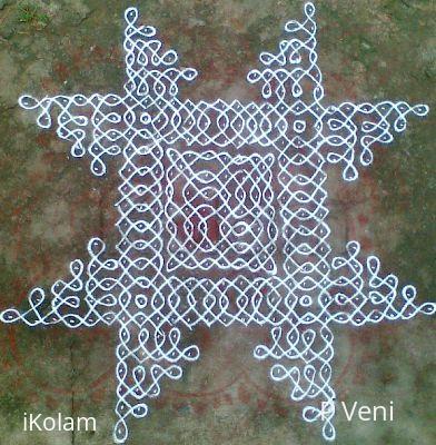 Rangoli: Sikku Kolam - 38