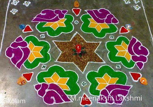 Rangoli: Sangu Kolam