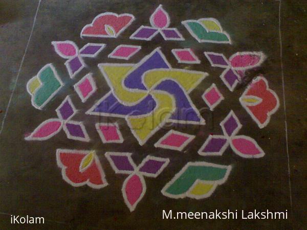 Rangoli: Diamond Kolam