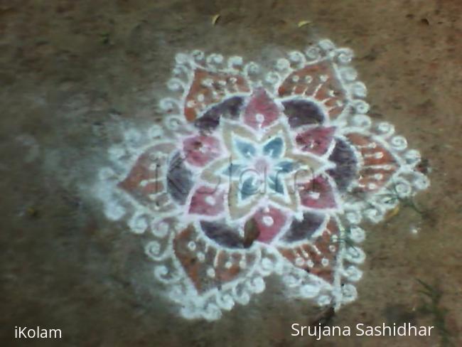 Rangoli: new year rangoli