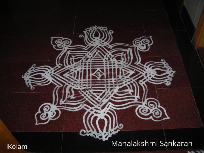 Rangoli: Navarathri day-1 