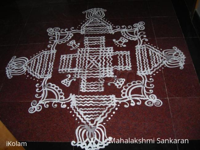 Rangoli: Navarathri day-2