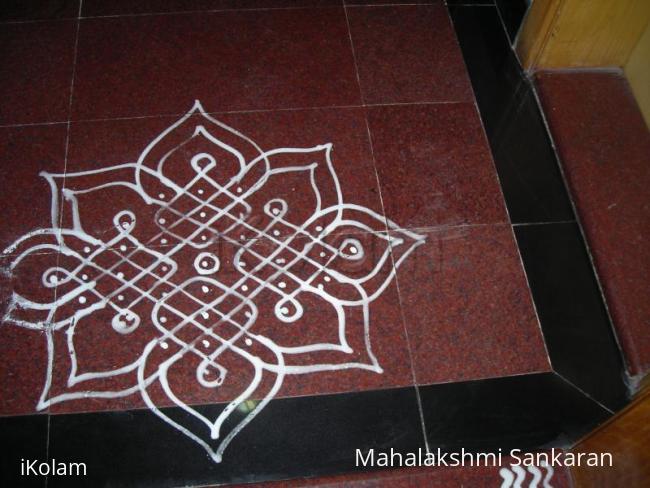 Rangoli: Navarathri day-3