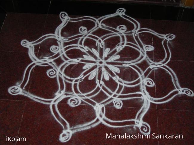 Rangoli: Navarathri day -4