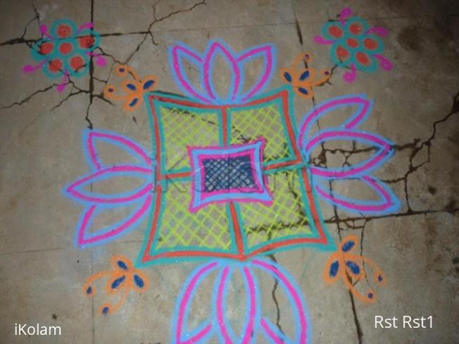 Rangoli: Net Design