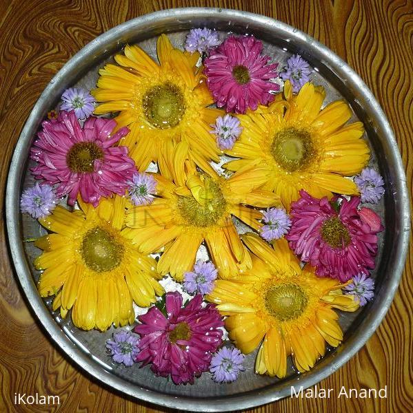 Rangoli: Flowers