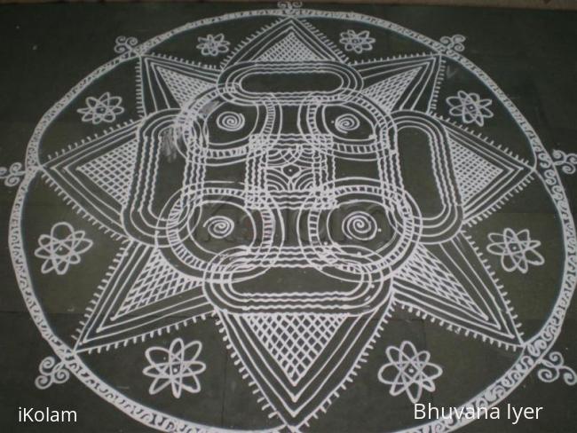 Rangoli: Made at a Hall