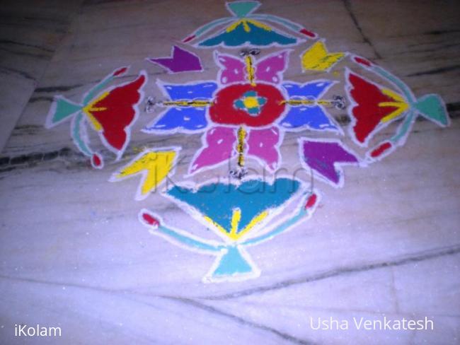 Rangoli: Dotted rangoli