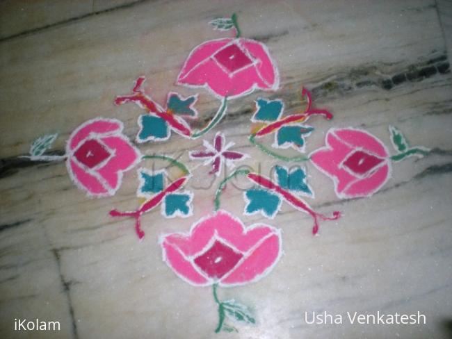 Rangoli: dotted rangoli