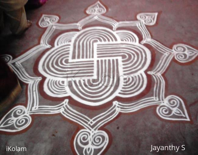 Rangoli: navratrikolam