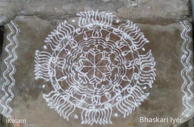 Rangoli: free hand rangoli