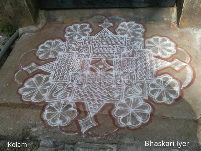 Rangoli: kavi kolam