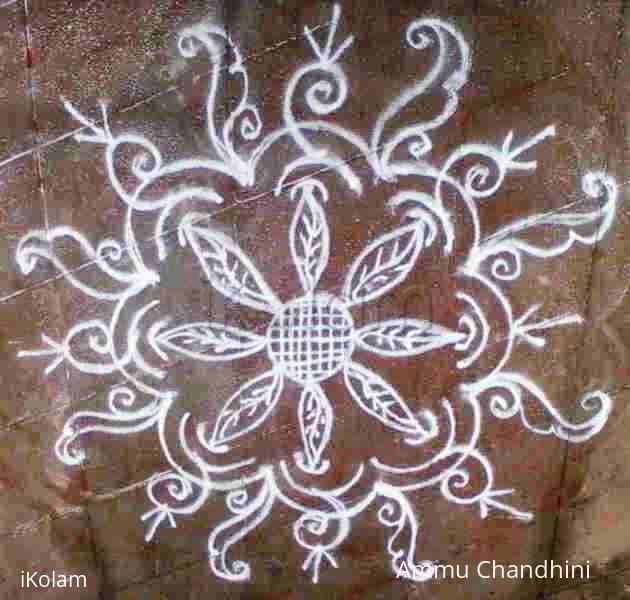 Rangoli: rangoli without dots 