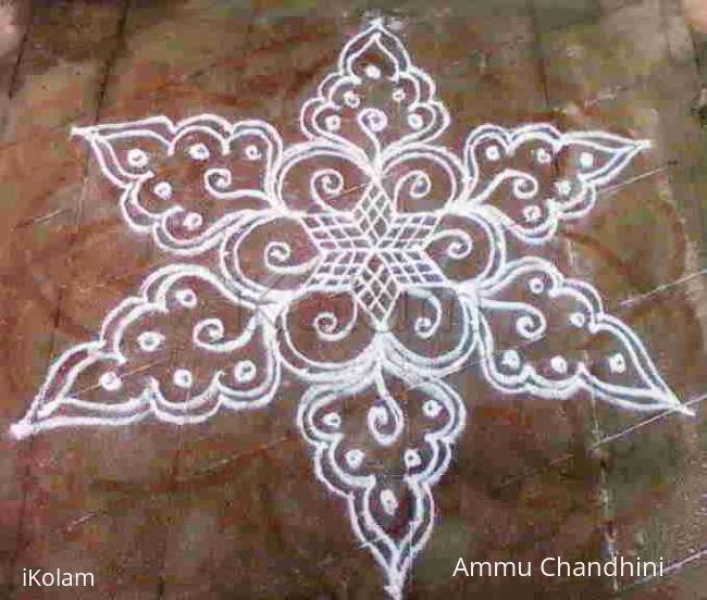 Rangoli: Rangoli with dots