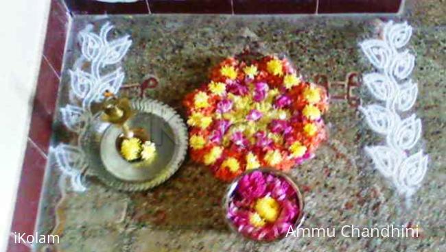 Rangoli: POO KOLAM AT  CHENNAI MEET