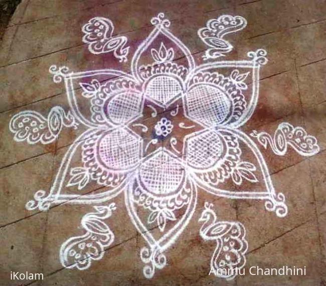 Rangoli: CHENNAI MEET HANGOVER KOLAM 2 