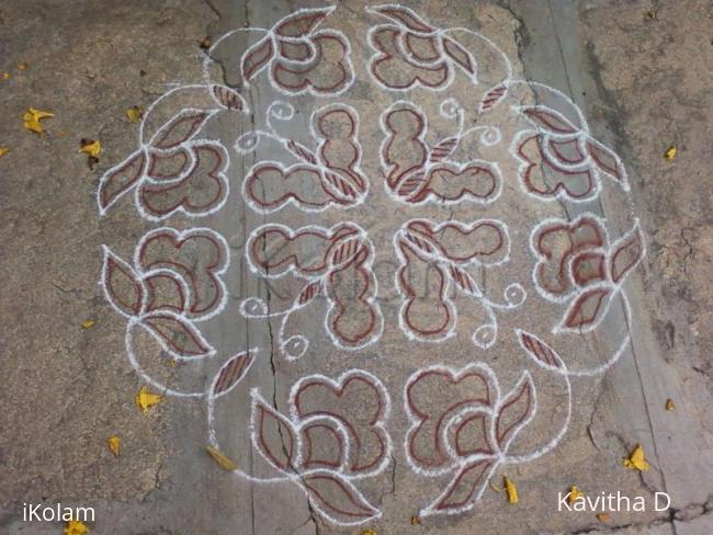 Rangoli: dotted rangoli