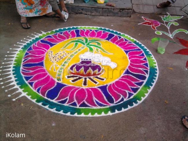 Rangoli: Pongal kolam