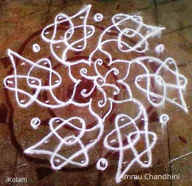 Rangoli: rangoli with dots