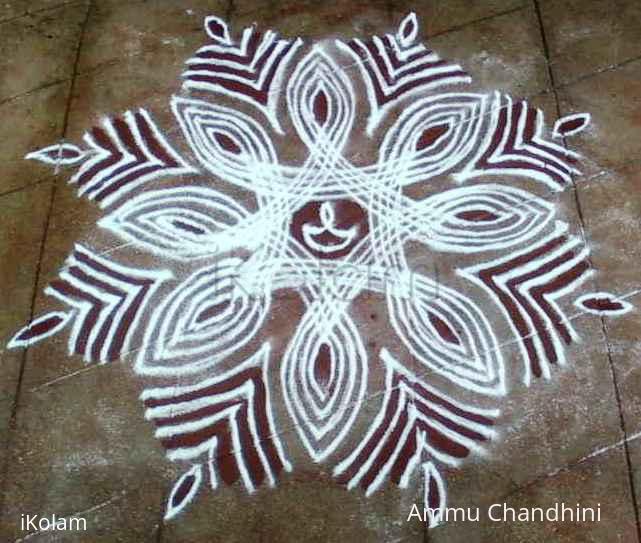 Rangoli: copycat kolam