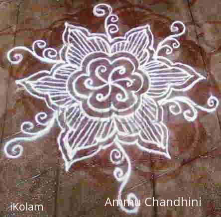 Rangoli: kolam without dots