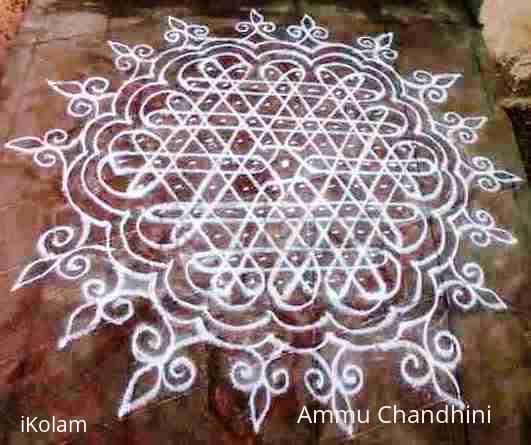 Rangoli: Dotted Kolam