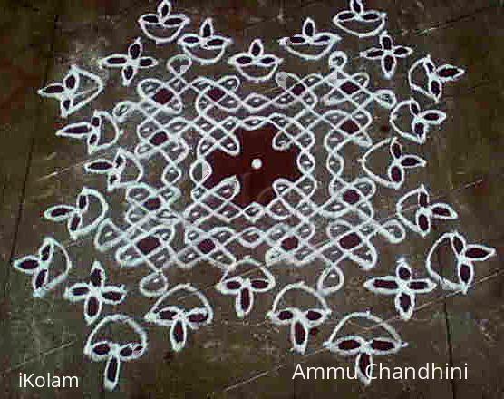 Rangoli: AADI SEVVAI KOLAM