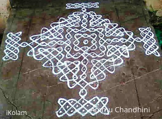 Rangoli: Dotted kolam