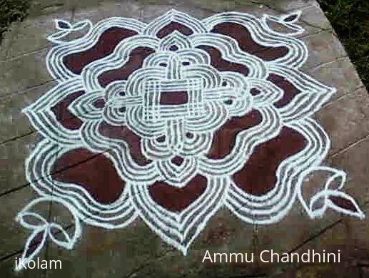 Rangoli: AADI VELLI KOLAM -1