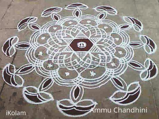 Rangoli: AADI PERUKKU KOLAM