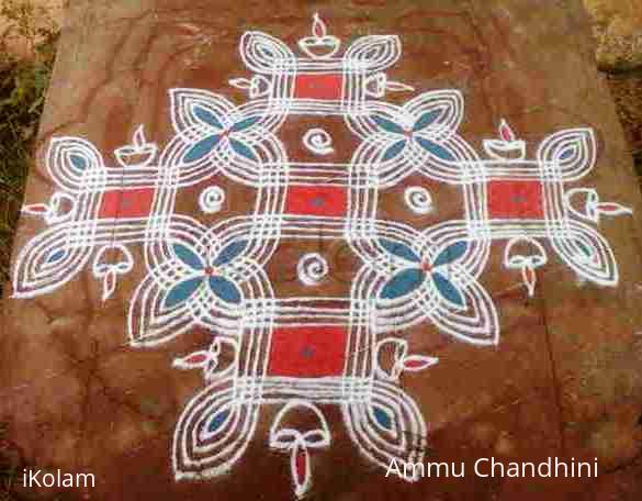 Rangoli: LINE KOLAM