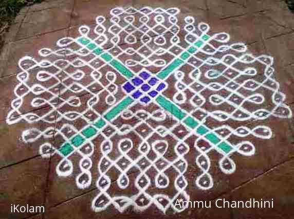 Rangoli: Dotted kolam