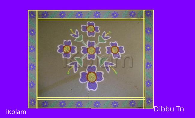 Rangoli: Flower Kolam