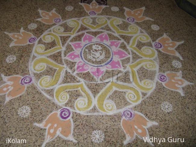 Rangoli: Reproduced Kolam