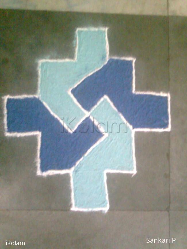 Rangoli: Swastik Kolam