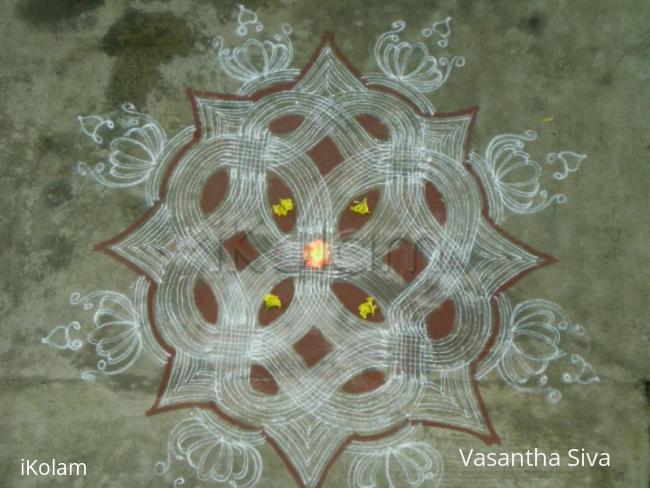 Rangoli: Free hand Kolam