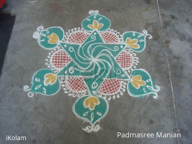 Rangoli: Summer vacation kolam