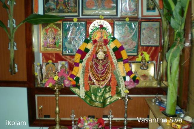 Rangoli: Varalakshmi Nombu