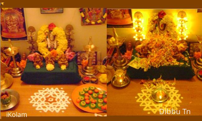 Rangoli: Varalakshmi Pooja