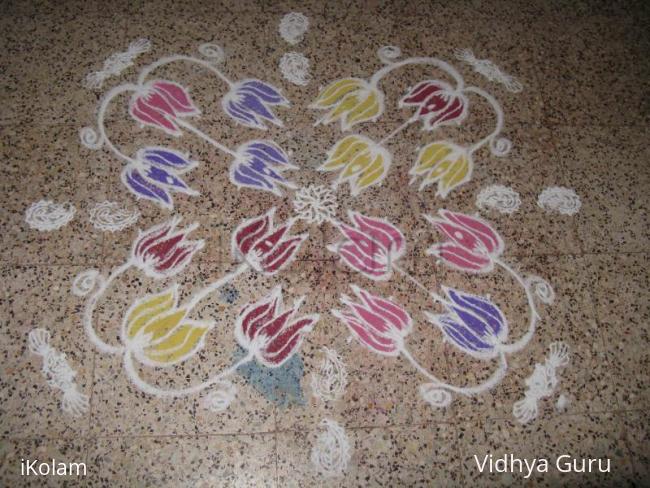 Rangoli: Water Lily