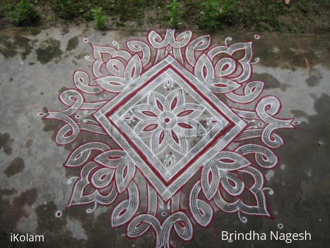 Rangoli: Aadi 3rd Friday kolam