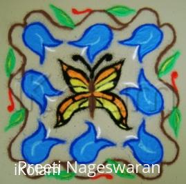 Rangoli: Bluebells