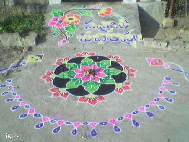 Rangoli: SAnkranthi kolam