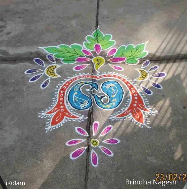 Rangoli: Floral Kolam