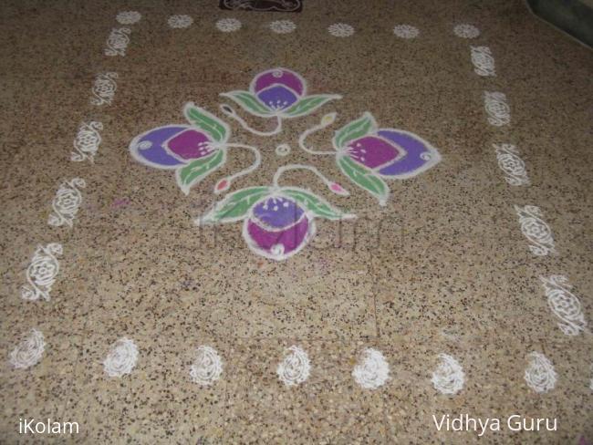 Rangoli: Egg Plant (Brinjal)