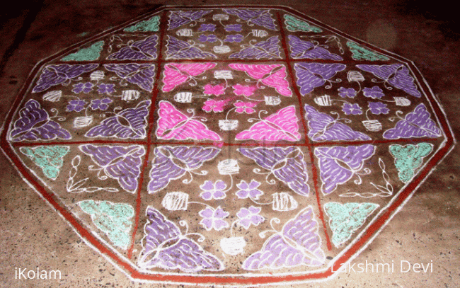 Rangoli: Butterflies